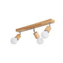Nordic Rotate Spotlight Wood Light Track Lighting