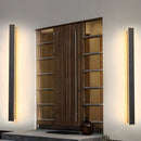 Modern Minimalist Waterproof Outdoor Linear Wall Lamp for Porch