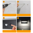 Modern ABS Led Solar Sensor Outdoor Wall Lights for Hallway Patio Porch