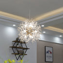 Modern Dandelion Chandelier Luxury Firework Pendant Light for Dining Room