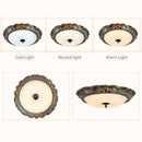 Resin Flush Mount Modern Ceiling Lighting