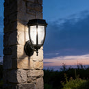 Dusk-to-Dawn Solar Outdoor Wall Lights for Garden Porch Entrance