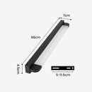 White Iron Simple Long LED Mirror Light
