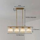 Modern minimalist Crystal Lights