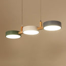 Modern Dining Rooms Cylinder Multi Light Pendant