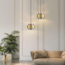 Modern Metal Glass Pendant Light
