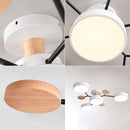 Modern Round Low Ceiling Light For Living Room