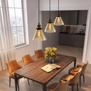 Nordic Clear Glass Bedside Pendant Light