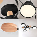 Modern Round Low Ceiling Light For Living Room