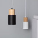 Modern Macaron Cylinder Iron Pendant Light