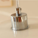 Vintage Bauhaus Round Glass Pendant Light