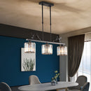 Multi-Head Birdie Designer Long Crystal Island Lamps