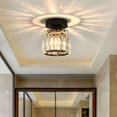 Semi Flush Mount Ceiling Lights, Modern Crystal Hallway Ceiling Lamp