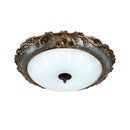 Resin Flush Mount Modern Ceiling Lighting