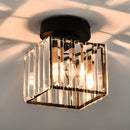 Semi Flush Mount Ceiling Lights, Modern Crystal Hallway Ceiling Lamp