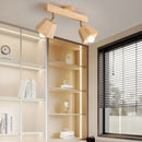 Simple Wood Track Lighting Living Room Track Light Ceiling