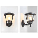 IP44 Weather-resistant Black Lantern Outdoor Lights for Garden