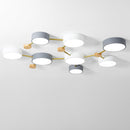 Nordic Creative Multi Head LED White Ceiling Light