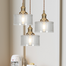Vintage Glass Pendant Light For Kitchen