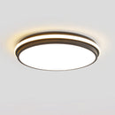 Modern Dimmable Round Silicone LED Ceiling Lights For Bedroom