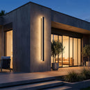 Modern Minimalist Waterproof Outdoor Linear Wall Lamp for Porch