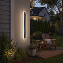 IP65 Solar Outdoor Wall Lights Exterior Garden Courtyard Villa Front Door Lighting, Dusk-to-Dawn
