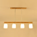 Nordic Wood Kitchen Bar pendant light