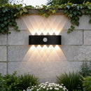 IP65 Modern Up and Down LED PIR Outdoor Wall Light