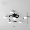 Modern Flush Mount Chandelier Nordic Ceiling Light Fixture