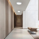 Modern simple white ceiling lamp for living room