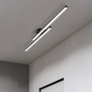 Exterior stripe led lights for house