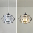 Luxurious Gold Crystal Hallway Ceiling Light