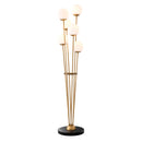 Floor Lamp Tortora - Antique Brass Finish