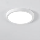 Modern simple white ceiling lamp for living room