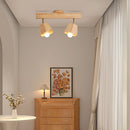 Simple Wood Track Lighting Living Room Track Light Ceiling