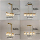 Modern Art Deco Glass Kitchen Island Lamps