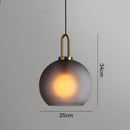 Nordic Simple Glass Pendant Light