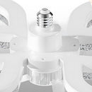 Modern Flush Silent Ceiling Fan with Light for Bedroom Living Room