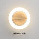 Acrylic Round LED Ceiling Light For Hallway Entrance