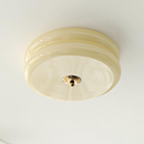 Art Deco Simple Cream Cake Ceiling Light