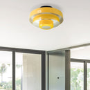 Mid-Century Iron Ceiling Lights