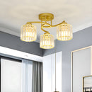Modern 3 Lights Flush Mount Ceiling Lights for Living Room