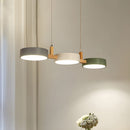Modern Dining Rooms Cylinder Multi Light Pendant