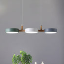 Modern Dining Rooms Cylinder Multi Light Pendant