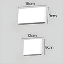 Modern Waterproof Aluminum Up Down Outdoor Wall Light