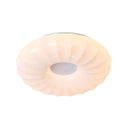 Simplistic Residential Cream Flush Mount LED Ceiling Lights