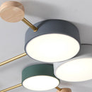 Nordic Creative Multi Head LED White Ceiling Light