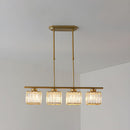 Modern Art Deco Glass Kitchen Island Lamps