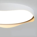LED Bulbs White Flush Mount Ceiling Light
