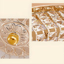 Modern Round Crystal Ceiling Light For Bedroom
